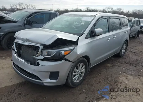 2015 Kia Sedona L из США, поврежденный, VIN KNDMA5C16F6081088
